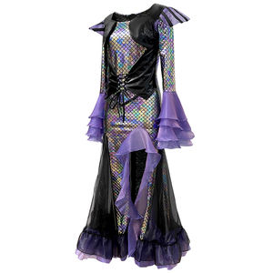 Costume de performance de sirène sombre pour femmes Halloween 2026, longue robe de cosplay pour les personnages de jeux de type Echo - Product Image 5
