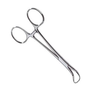 Pince manuelle en acier inoxydable Backhaus de 3.5 pouces pour serviettes chirurgicales - Product Image 1