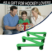 WIN-WIN - Equipo de Entrenamiento de Control de Disco de Hockey sobre Hielo de 7 Secciones de Plástico ABS, Herramientas de Maniobra con Palo de Hockey sobre Hielo, Ayudas para Jóvenes S001/2