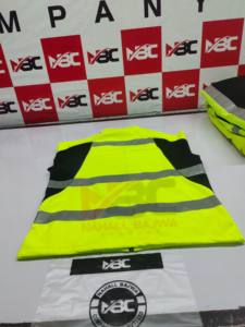 Chaqueta de seguridad de alta visibilidad personalizada de poliéster 100% del fabricante Producción especializada con soporte de logotipo - Product Image 4