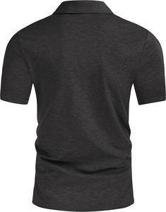 Ensemble polo et short pour homme, logo personnalisé, tenue d'été 2 pièces, grande taille, style streetwear, séchage rapide, respirant, polyester/coton - Product Image 2