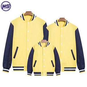 Chaqueta universitaria de alta calidad para hombre, venta al por mayor personalizada, Color sólido con cuello levantado, mangas completas para Precio de temporada de invierno - Product Image 4