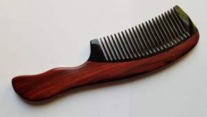 Peignes à cheveux en corne de buffle - Product Image 4