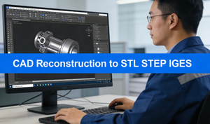 บริการวิศวกรรมย้อนรอย 3 มิติ สแกนเนอร์ 3 มิติ ถึงการผลิตชิ้นส่วนด้วยเครื่อง CNC ความแม่นยำสูง <span class=keywords><strong>การ</strong></span>ผลิตชิ้นงานต้นแบบอย่างรวดเร็ว <span class=keywords><strong>การ</strong></span>ผลิตตามสั่ง - Product Image 3