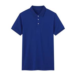 Polo d'été à manches courtes et col à revers, couleur unie, personnalisable avec logo OEM, broderie d'équipe d'entreprise, impression, vêtements de travail à séchage rapide, t-shirt - Product Image 5