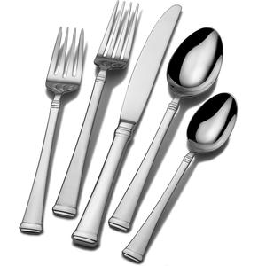 Juego de cubiertos de acero inoxidable a prueba de arañazos Cubiertos con acabado de espejo plateado de alta resistencia para comidas diarias, banquetes y fiestas - Product Image 5