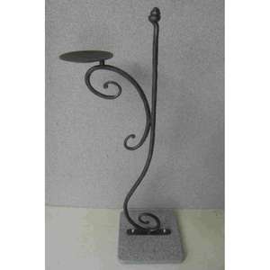 Ancient Design Metal Candle Holder Premium Quality Silver Coated Finished Customized Shape & Size <b>Iron</b> Candle Holder Sale Price - Product Image 1