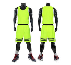 Uniformes de basket-ball d'été respirants personnalisés pour hommes et femmes ensembles grande taille 100% polyester toutes saisons - Product Image 4