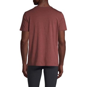 Camiseta de Verano para Hombre, de Tela Transpirable, Corte Holgado, Manga Corta, 100% Algodón Poliéster, Cuello Redondo Informal, Camisetas Lisas para Hombre OEM - Product Image 5