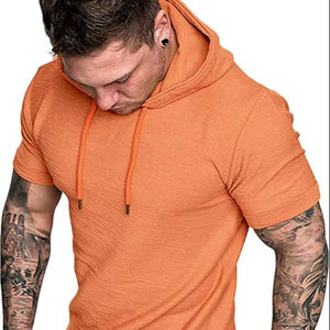 Sudadera Deportiva para Hombre, con Capucha, Estilo Atlético, Personalizada, Antiencogimiento, Bordada, Forro Polar, Poliéster/Algodón, Secado Rápido - Product Image 1