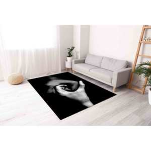 พรมกันลื่นหยินหยาง: พรมมือทันสมัยพรมพิมพ์ลายพร้อมพรมขนนุ่ม - Product Image 5