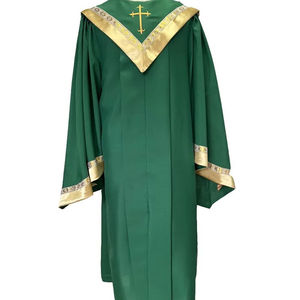 Clergy Robe Choir <b>Dress</b> Father Church Apparel <b>Gown</b> Priest Vestments <b>Long</b> <b>Dress</b> <b>Gowns</b> Stoles Suit Choir Robes Breathable - Product Image 6