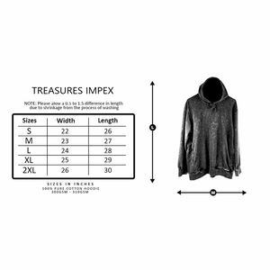 Sudaderas Unisex desgastadas con logotipo bordado con apliques personalizados, sudaderas con capucha de peso pesado y de gran tamaño con cremallera, ropa de calle desteñida por el sol, Sudadera con capucha lavada con ácido - Product Image 5