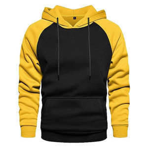 Proveedor de Sudaderas con Capucha de Manga Raglán, Personalizadas con Logotipo, de Felpa Gruesa, 100% Algodón, Estilo Holgado y Combinado para Hombre - Product Image 5