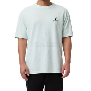Las camisetas de algodón hechas en material de algodón más vendidas Uso al aire libre Servicio Oem Camisetas de algodón para hombres - Product Image 1