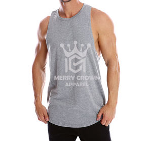 Respirant hommes débardeur pour vêtements de sport hommes débardeur Fitness porter sur mesure débardeur fabriqué au Pakistan - Product Image 1