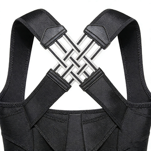Cinturón Corrector de Postura de Nailon y Algodón Premium para Hombres y Mujeres, Soporte Lumbar Transpirable y Duradero para Fitness - Product Image 2