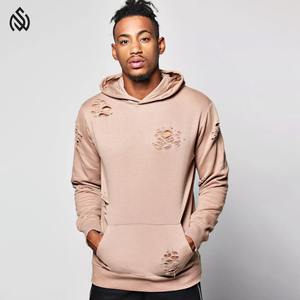 Sudaderas con capucha desgastadas con logotipo personalizado de la mejor calidad, cuello con capucha para la temporada de invierno, sudaderas con capucha desgastadas con logotipo frontal - Product Image 1