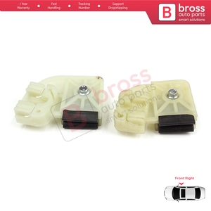 Bwr5532 điện cửa sổ điều chỉnh sửa chữa Clip khung thiết lập phía trước cửa bên phải cho vận chuyển T5 T6 Caravelle multivan 2003-2024 - Product Image 3