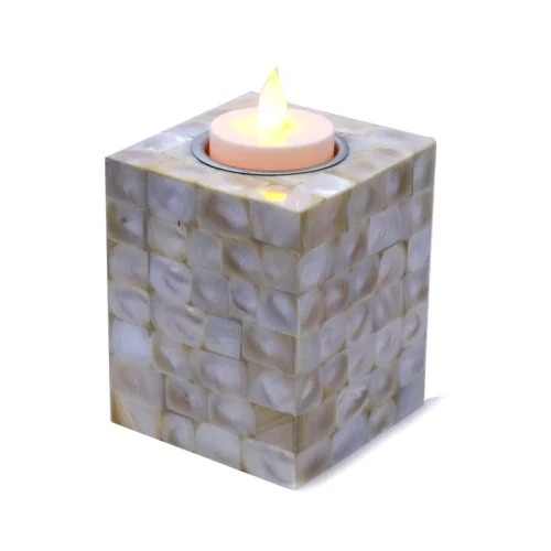Candle Stand with Elegant Design for Table And Special Occasions Party Decor concrete unique candle jar