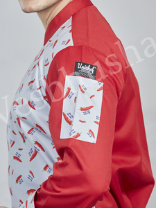 Chaqueta de Chef para Cocina, Uniforme de Hotel, Uniforme de Bar, Uniforme para Personal de Limpieza, Poliéster/Algodón, Manga Larga, Unisex, Delantal - Product Image 4