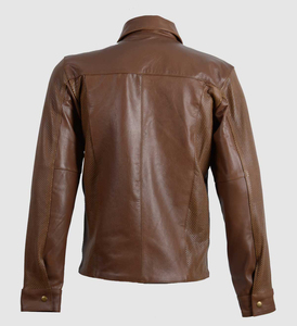2026 Best Sale Custom Designed Men's High Quality Leather Jacket Winter Fashion <b>Canvas</b> Jacket Made in Pakistan - Product Image 5
