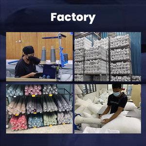 100% oreiller en fibre de polyester anti-acariens perméable à l'air chambre salon dortoir-haute qualité tissu solide literie hôtels - Product Image 5