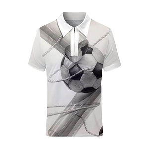 Polo de Golf con Impresión por Sublimación de Alta Calidad para Hombre, Polo Personalizado de Tela Transpirable y Cómoda - Product Image 3