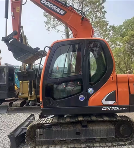 รถขุดตีนตะขาบ Doosan DX75 มือสอง ขนาด 7 ตัน 8 ตัน รถขุดมือสอง เครื่องยนต์ มอเตอร์ ปั๊ม DX60 DX80 DX150 CE สำหรับขาย - Product Image 2