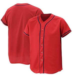 Camiseta de béisbol personalizada con el logotipo de su equipo para hombre, conjunto de uniforme de ropa de equipo de diseño personalizado, uniforme de béisbol cómodo de nuevo estilo - Product Image 6