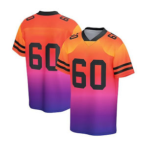 High Quality OEM Printed Football Jerseys Custom Colors Short Sleeve Anti-Bacterial Moisture-Wicking Soccer Uniform - Product Image 3