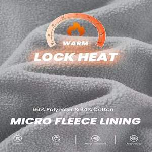 Sweat à capuche décontracté pour homme, 100% coton, imperméable, polaire, uni, avec poches, teinture unie, grande taille, poids lourd 350 g/m², personnalisable - Product Image 3