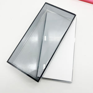 Vente en gros de boîtes à cils en acrylique de forme carrée avec logo personnalisé pour extensions de cils avec couvercle en plastique - Product Image 3