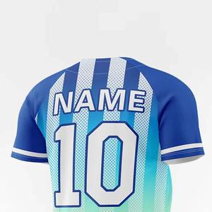 Conjuntos de Camisetas de Béisbol y Sóftbol para Adultos de la Mejor Calidad, Estampados Personalizados por Sublimación, Secado Rápido, Transpirables, de Poliéster que Absorbe la Humedad - Product Image 6