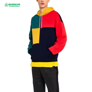 Sweat à capuche personnalisé épais 400/500 GSM en molleton/éponge française, coupe décontractée, 100% coton, respirant - Product Image 2