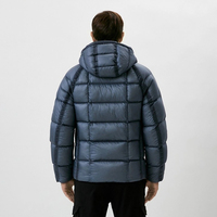 Veste d'hiver légère à capuche pour homme, avec fermeture éclair et poches, coupe classique, vêtements de randonnée et de plein air