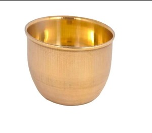 ชามผลไม้ทำจากทองแดงคุณภาพสูงแบบอินเดียทำด้วยมือรูปทรงกลมปราศจากสาร BPA ใช้แล้วทิ้ง - Product Image 1