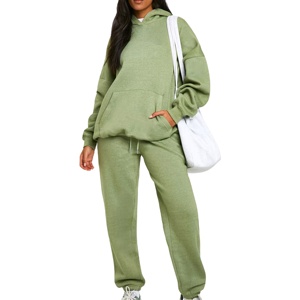 Women <b>Tracksuit</b> <b>Plain</b> Casual <b>Tracksuit</b> Women's Oversized Logo Women <b>Tracksuits</b> Two Piece Track Suit Training Wear Jogging 2026 - Product Image 3