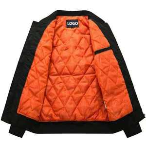 2026 nueva chaqueta Bomber de satén hecha a medida, precio al por mayor, chaquetas de béisbol de satén, chaqueta universitaria con ribete de cuero - Product Image 3