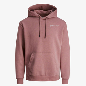 Ropa de hombre 100% básico algodón mezclado en blanco grueso Terry Fleece calidad de lujo Ajuste de gran tamaño diseño personalizado logo sudaderas con capucha - Product Image 1