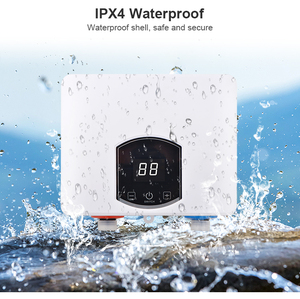 Электрический нагреватель воды без резервуаров настенная установка мгновенный Электрический нагреватель воды для душа - Product Image 3