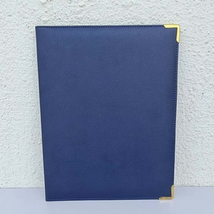 Brown PU Leather Diploma Cover Certificate Holder Portfolio A4 - Product Image 1