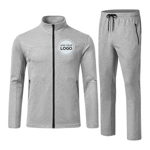 Survêtement pour homme 2 pièces survêtement à manches longues pull à capuche athlétique décontracté sport jogging avec poches survêtement homme - Product Image 4