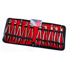 Ensemble de pinces dentaires avancées pour outils de précision d'extraction dentaire pour usage clinique et chirurgical Ensemble d'instruments chirurgicaux dentaires - Product Image 1