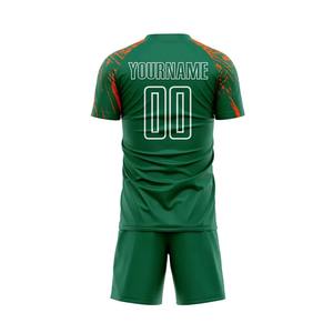 Uniformes de football à séchage rapide personnalisés en polyester 100% pour vêtements de sport Uniformes d'entraînement à impression numérique par sublimation - Product Image 3