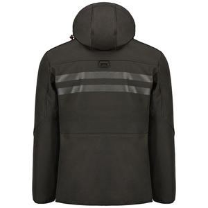 Vêtements de voyage personnalisés veste softshell en polyester pour hommes vêtements de travail à la mode veste légère et respirante avec logo personnalisé - Product Image 6