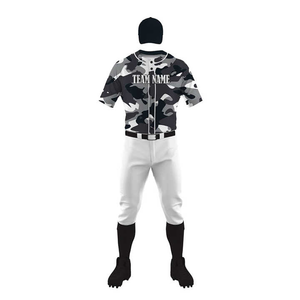 Uniforme de Béisbol y Sóftbol OEM, Conjunto de Camiseta y Pantalón para Hombre, Transpirable, Talla Grande, 100% Poliéster, Último Diseño - Product Image 1