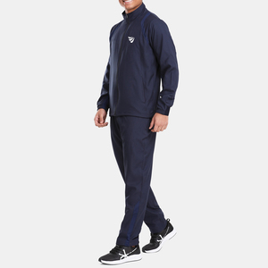 ชุดวอร์มกางเกงวิ่งสำหรับผู้ชายชุดวอร์มผ้าโพลีเอสเตอร์ปักลาย100% - Product Image 4