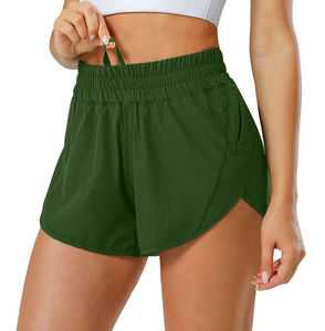 Shorts pour femmes en gros, personnalisés, très vendus, 100% coton, respirants, légers, séchage rapide, taille élastique, décontractés, taille haute, en provenance du Bangladesh - Product Image 3