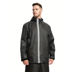 Chaqueta cortavientos deportiva para hombre de alta calidad, nuevo diseño con forro de resorte, impermeable para viajes - Product Image 5